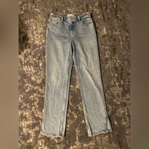 Abercrombie the 90s straight ultra high rise